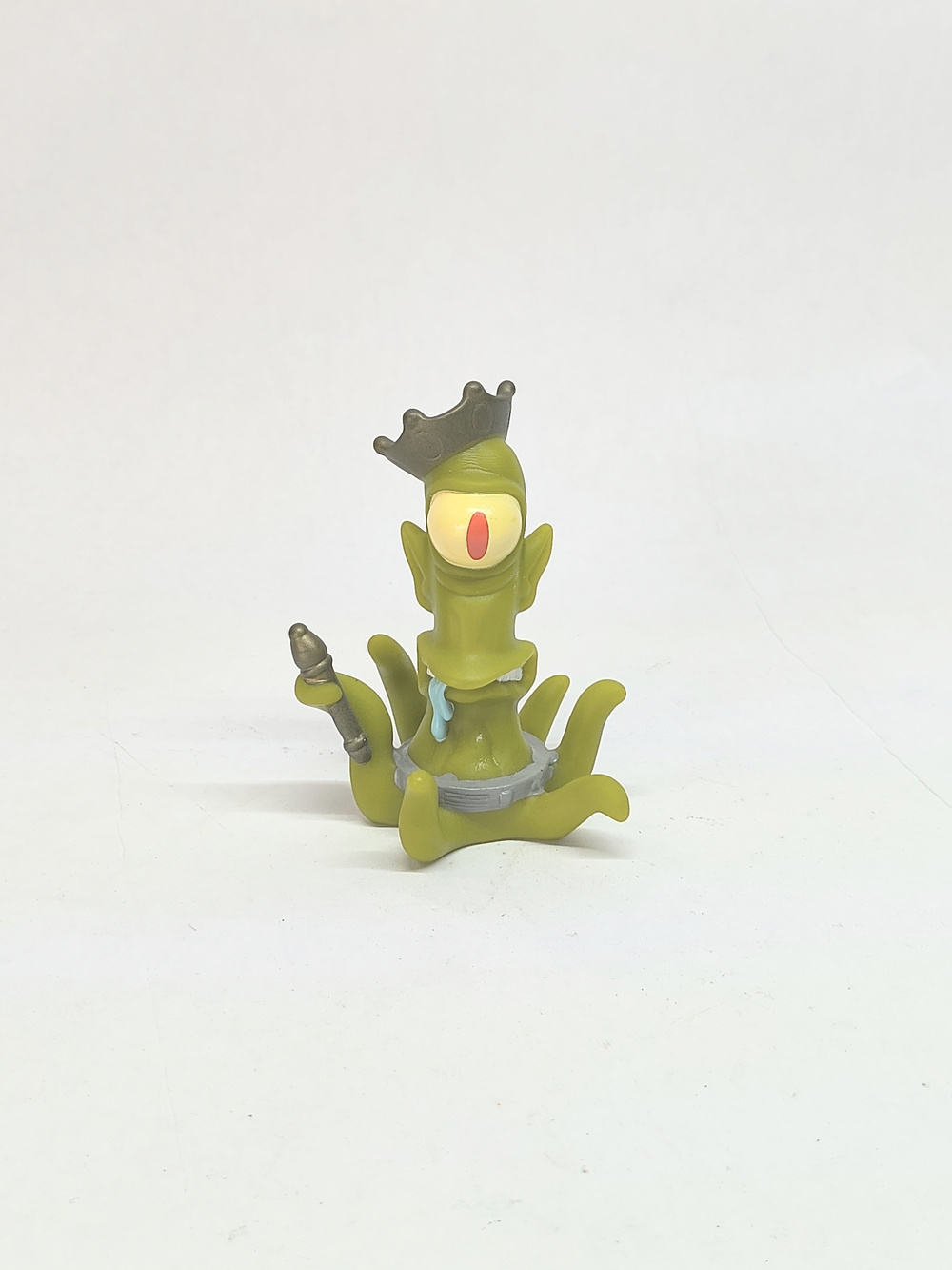 VINTAGE Burger King Simpson's Kang Alien King Plastic Toy Figure 2002 3.5"